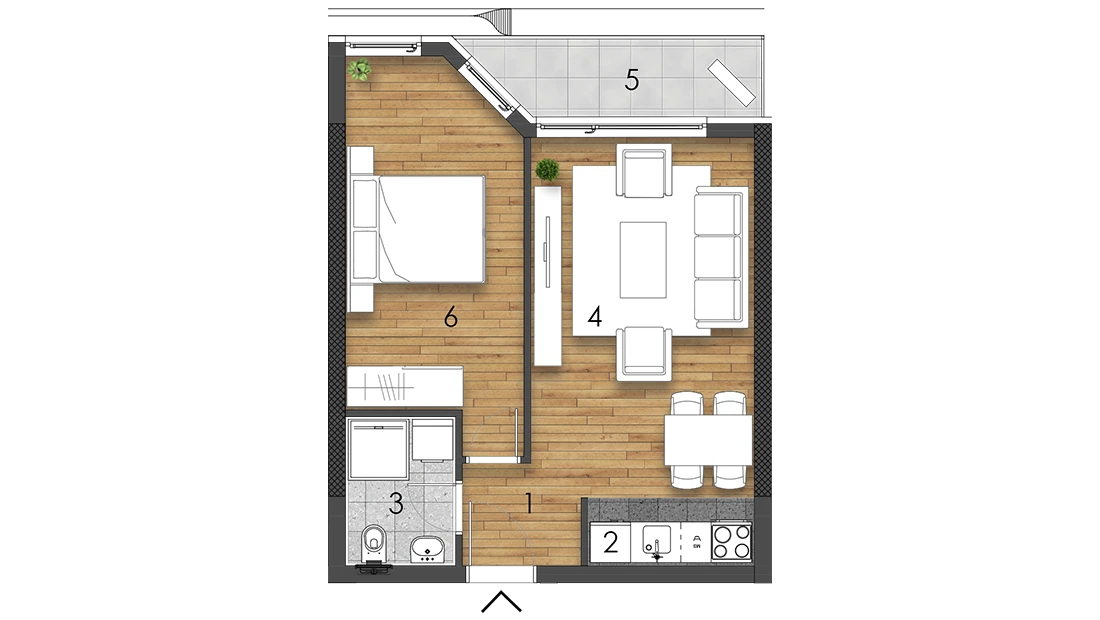 2 sprat P203 dvosoban